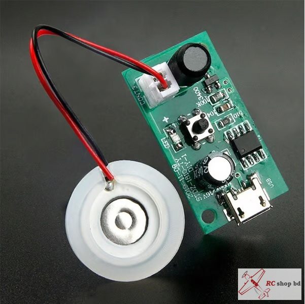 Ultrasonic Mist Maker + USB Driver Module for Humidifier (5V
