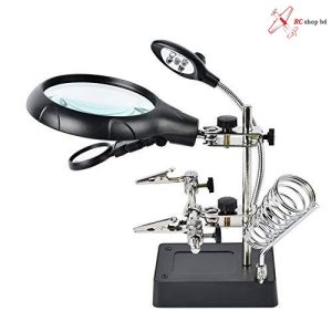 Helping Hand with LED & magnifying glass