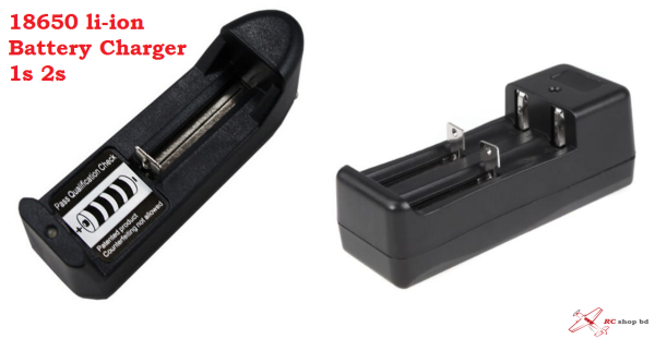 3.7V Li-ion Battery Charger for 18650 battery 1S/2S