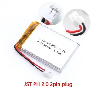 LIDIO 3.7V 1S lipo 1000mah 2000mah 2500mah Battery