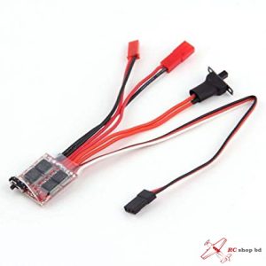 20A Brushed ESC w Brake for RC Car Boat
