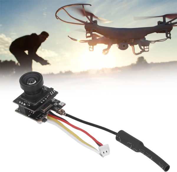 Mini AIO FPV Camera 5.8G 40CH 25mW 800TVL Video Transmitter - RC Shop BD