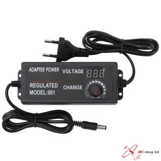 AC to DC 3V-24V 5A Universal Adjustable Power Supply with Display