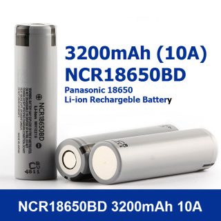 Panansoic NCR18650BD 3200mAh 10A 3.7V Li-ion Rechargeable Battery