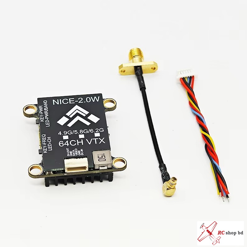 SPARKHOBBY Nice 2W 64CH 5.8G VTX for FPV Drone - Image 2