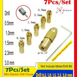 7pcs Set Mini Drill Chuck
