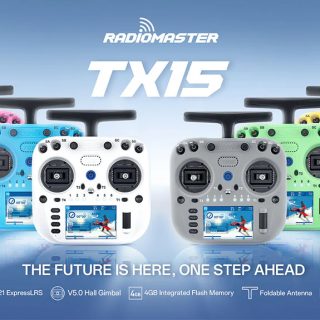 Radiomaster TX15 Radio Controller Transmitter (ELRS) – Mode 2