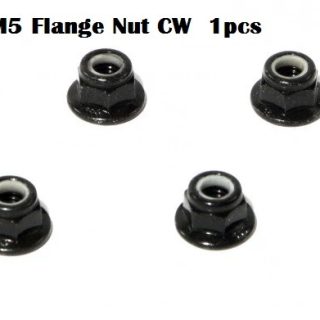 M5  Flange Locknut Clockwise