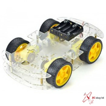 4 Wheel Robot Car Chassis Kit