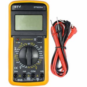 DT9205A Digital Multimeter Yellow