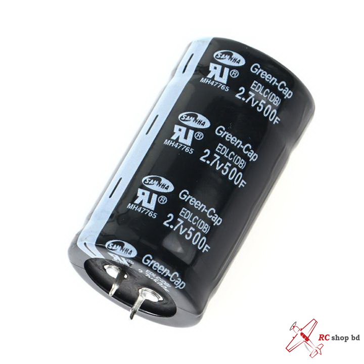 Super Capacitor 500F 2.7V