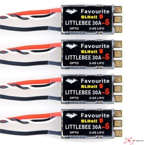 4pcs Original FVT LITTLEBEE BLlheli-s 30A ESC