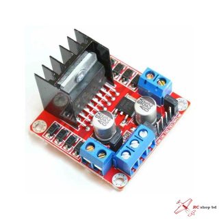L298N H-Bridge Dual Motor Driver