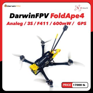 DarwinFPV FoldApe4 Analog BNF