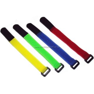 Antiskid Velcro Tie Battery Strap