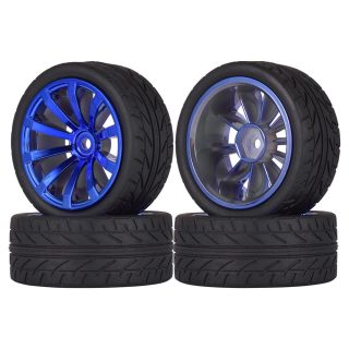 65 mm Rubber Wheel 4pcs