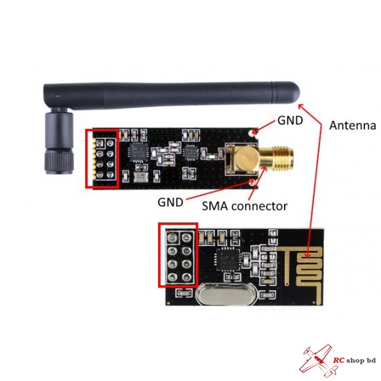 2.4GHz Wireless Module NRF24L01