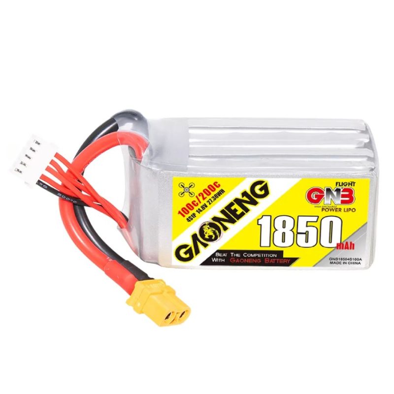 GNB 1850mAh 4S 14.8V 100C LiPo Battery - Image 2