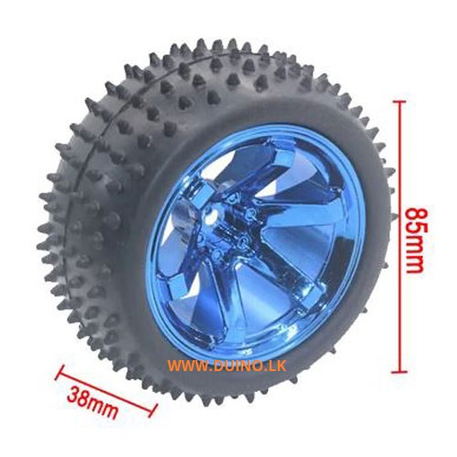 85mm Antiskid Wheel (Pack of 4) - Image 2