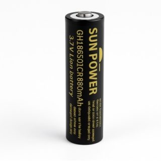 SUN POWER 18650 3.7V 1500mAh(TV) Li-ion Rechargeable Battery