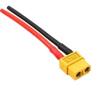 XT60 Female Connector with 14AWG 100mm Silicone Wire
