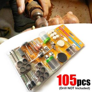 105pcs Rotary Tool Accessories Kit