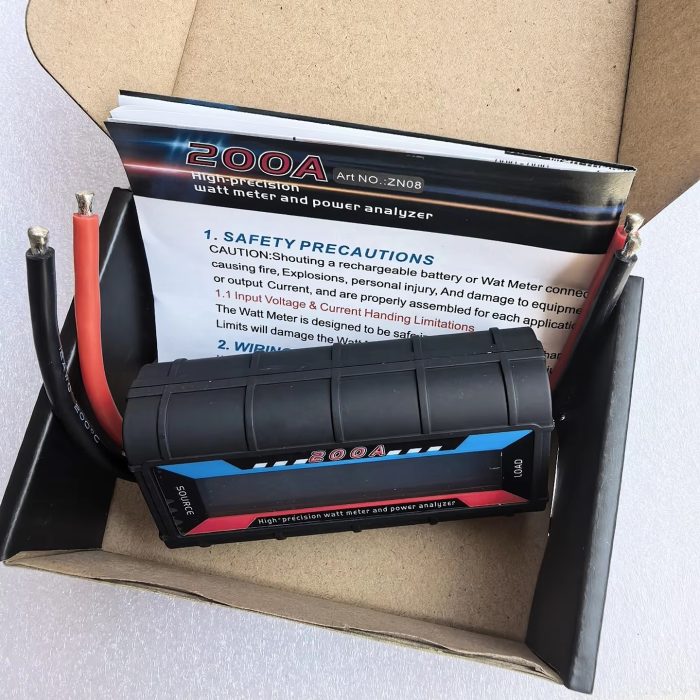 200A High Precision Power Analyzer Watt Meter Battery Consumption Monitor - Image 3