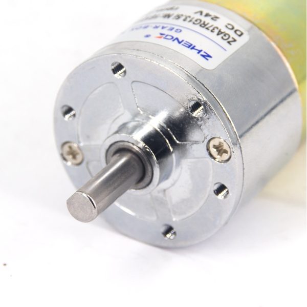 37GB Gear Motor DC 12V 50RPM - Image 3
