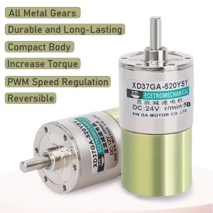 37GB Gear Motor DC 12V 50RPM