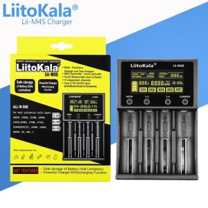 LiitoKala Lii-M4S Smart 4 Slot Battery Charger